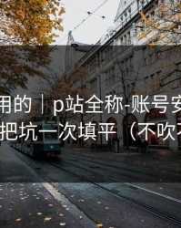 真正好用的｜p站全称-账号安全怎么做？把坑一次填平（不吹不黑）