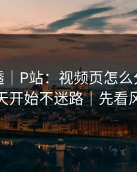 一篇讲透｜P站：视频页怎么分辨？从今天开始不迷路｜先看风险
