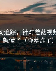 推荐变动追踪，针对蘑菇视频｜看完就懂了（弹幕炸了）