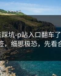 今晚差点踩坑-p站入口翻车了——最致命的标签，细思极恐，先看合规提醒