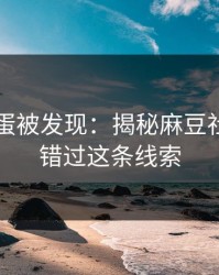 隐藏彩蛋被发现：揭秘麻豆社区：别错过这条线索