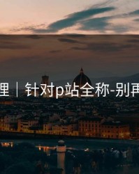 一手整理｜针对p站全称-别再走弯路