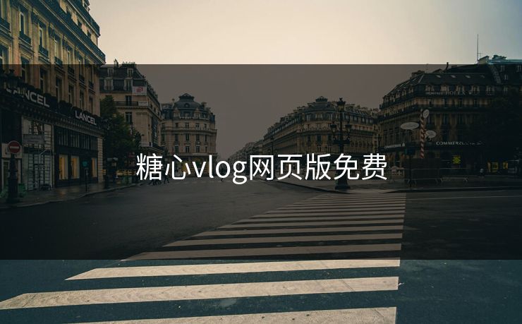 糖心vlog网页版免费